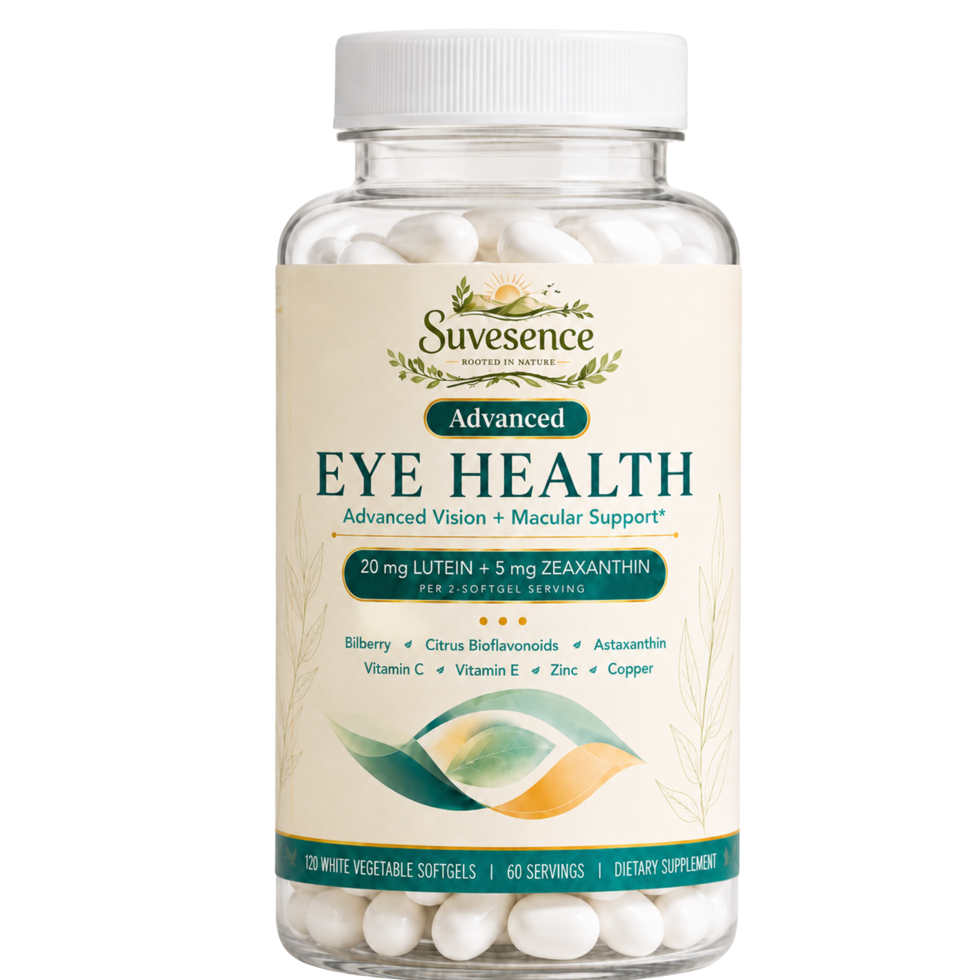 Advanced Eye Health supplement bottle